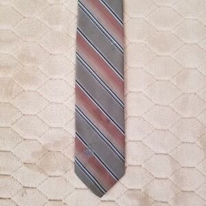 Vintage‎ Via Re Men's Necktie Striped Multicolor 3" wide